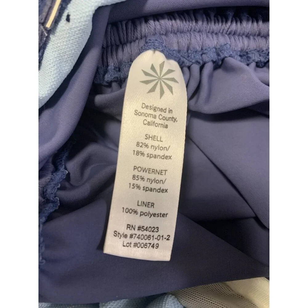 Athleta Tankini Top Ruched Baby Doll Size 34 C‎